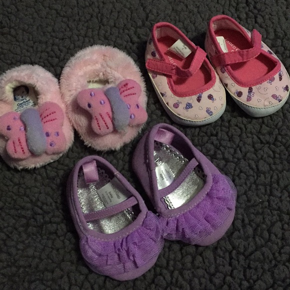 purple shoes for baby girl